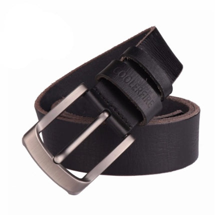 High-end First Layer Cowhide Belt Leather Pin Buckle Belt Pants Belt Men