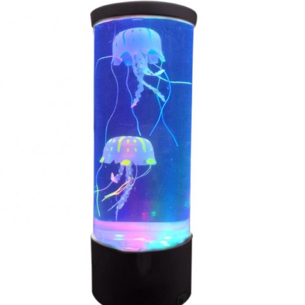 LED Jellyfish Aquarium Lamp Night Light USB Powered