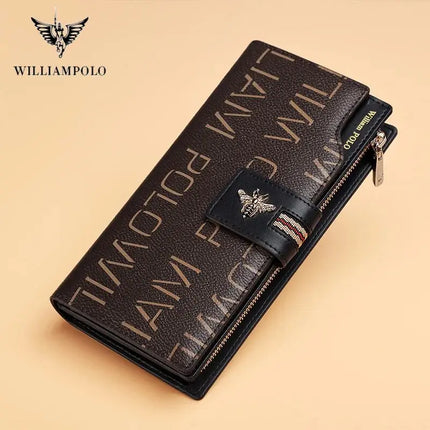 WILLIAMPOLO Women's Purses New Design Bags Luxury Leather Long Wallet Bee Buckle Female Coin Purse Card Holders Wallet For Women - Premium  from FRANTZDOL STORE  - Just $38.43! Shop now at FRANTZDOL STORE 