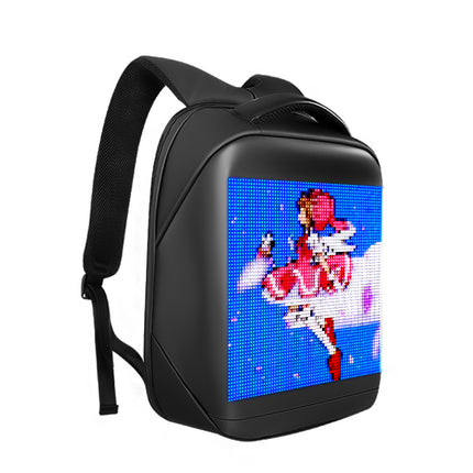 Square Led Backpack Men's And Women's Outdoor Mobile Advertising