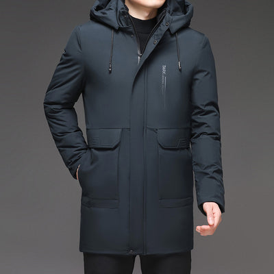 Men's Hooded Thickened Warm-keeping Cotton Clothing