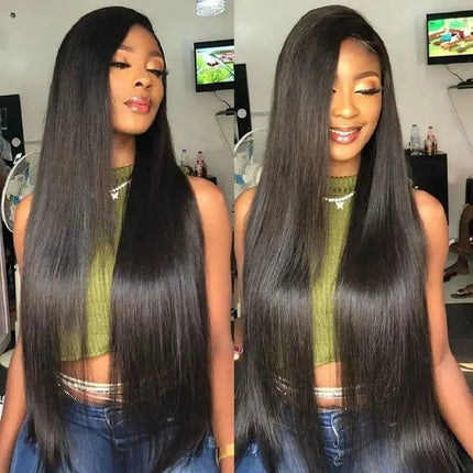 12A Original Human Hair Virgin Unprocessed Human Hair Hair Extensions For Women Real Natural Hair Extensions Straight Bundles HEBDO STORE