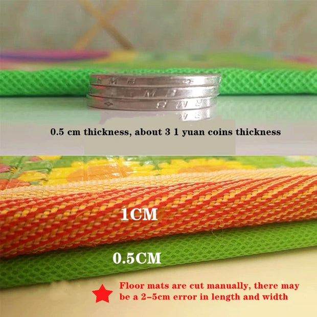 Thicken 1/0.5cm Baby Play Mat Non-Toxic Educational Children's Carpets in The Nursery Climbing Pad Kids Rug Activitys Games Toys