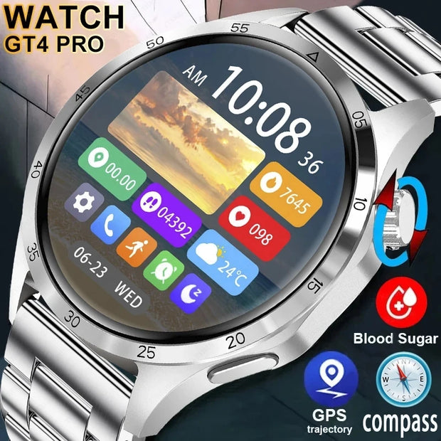 Reloj Inteligente Hombre Smartwatch Men 2023 Bluetooth Call Android  ip68Waterproof Smart Watches for Men Huawei Xiaomi