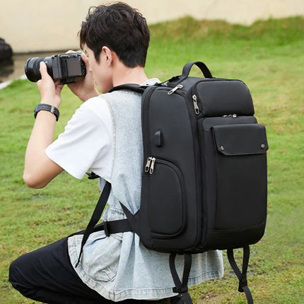 New Large Capacity Photography Backpack Waterproof Professional Camera Bag Stylish Laptop Backpack Suitcase For SLR Drone Canon