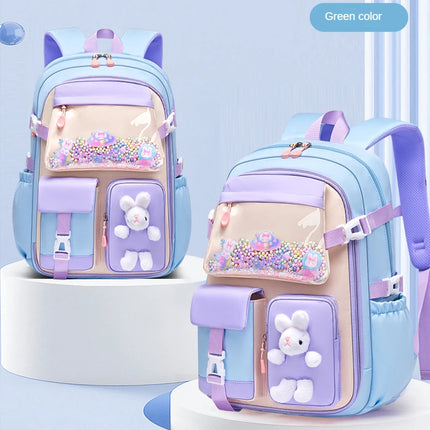 2023 Primary School Girls' Schoolbag Kawaii Lightweight Children's Bag Waterproof Bags Colorful Travel Backpack Mochilas Gifts