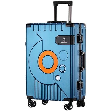 Hot!New Arrival upgrade Fashion Aluminium Frame Rolling Luggage box Women&Men 20 22 24 26 28 Inch Trolley Suitcase Travel Bag