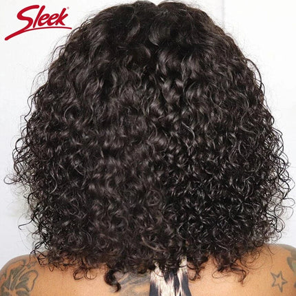 200% Density Jerry Curl Short Pixie Cut Bob Wig Ombre 1B/33 Brazilian Human Hair Wigs With Bang Natual Black Red 99j Remy Hair HEBDO STORE