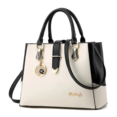 Vento Marea Fashion Women Bag 2023 Pu Leather Luxury Totes Famous Design Ladies Shoulder Large Capacity Purse & Handbag In Black - Premium  from FRANTZDOL STORE  - Just $45.99! Shop now at FRANTZDOL STORE 