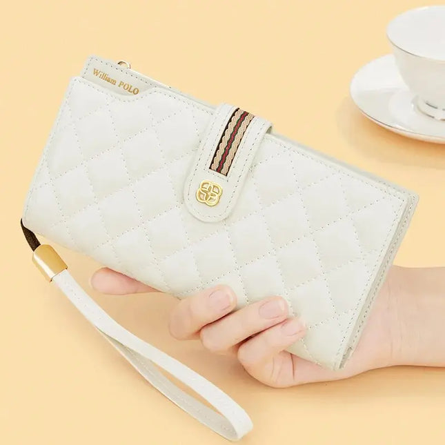 WILLIAMPOLO Women's Purses New Design Bags Luxury Leather Long Wallet Bee Buckle Female Coin Purse Card Holders Wallet For Women - Premium  from FRANTZDOL STORE  - Just $38.43! Shop now at FRANTZDOL STORE 