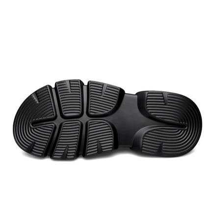 Men's breathable clip on sandals black casual anti slip trend outdoor versatile sandals 230408 - Image #5